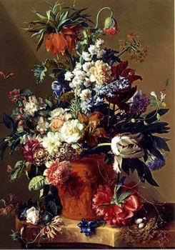unknow artist Floral, beautiful classical still life of flowers.054 Germany oil painting art
